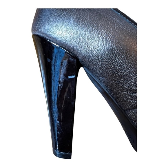 Isola Resia Smog Chocolate Open Toe Pump size 9 - Picture 12 of 14